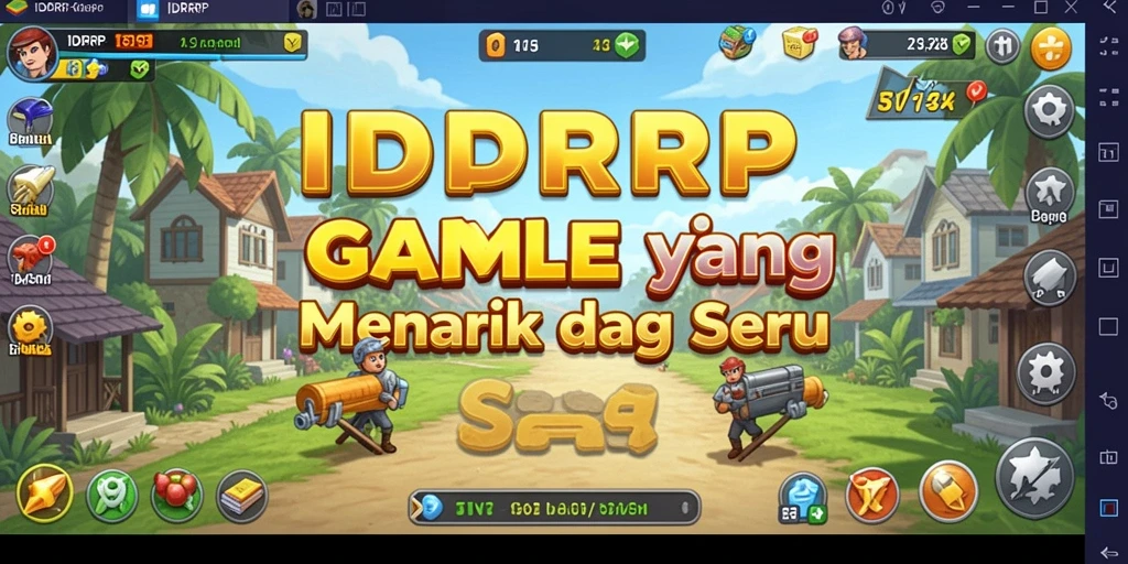 Tampilan gameplay IDRRP yang menarik dan seru.