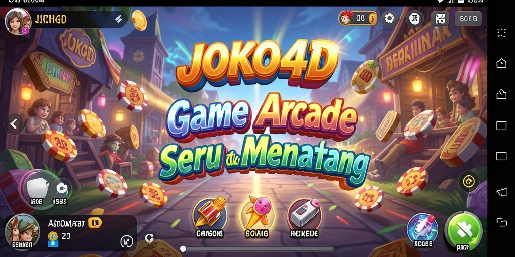 Screenshot gameplay menarik dari JOKO4D yang penuh tantangan.